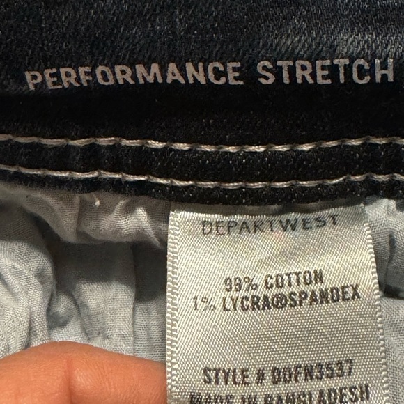 DepartWest Seeker Taper Stretch Jeans 33X32 - Picture 12 of 15